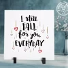Fall For You White Ceramic Tiles