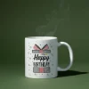 Happy Birthday White Mug