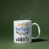 Happy Birthday White Mug