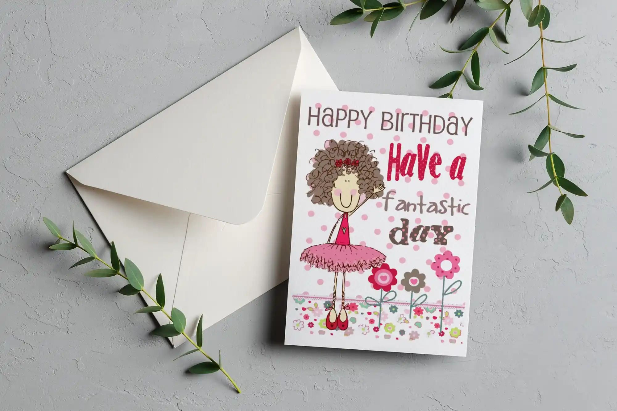 Happy Birthday Greeting Card