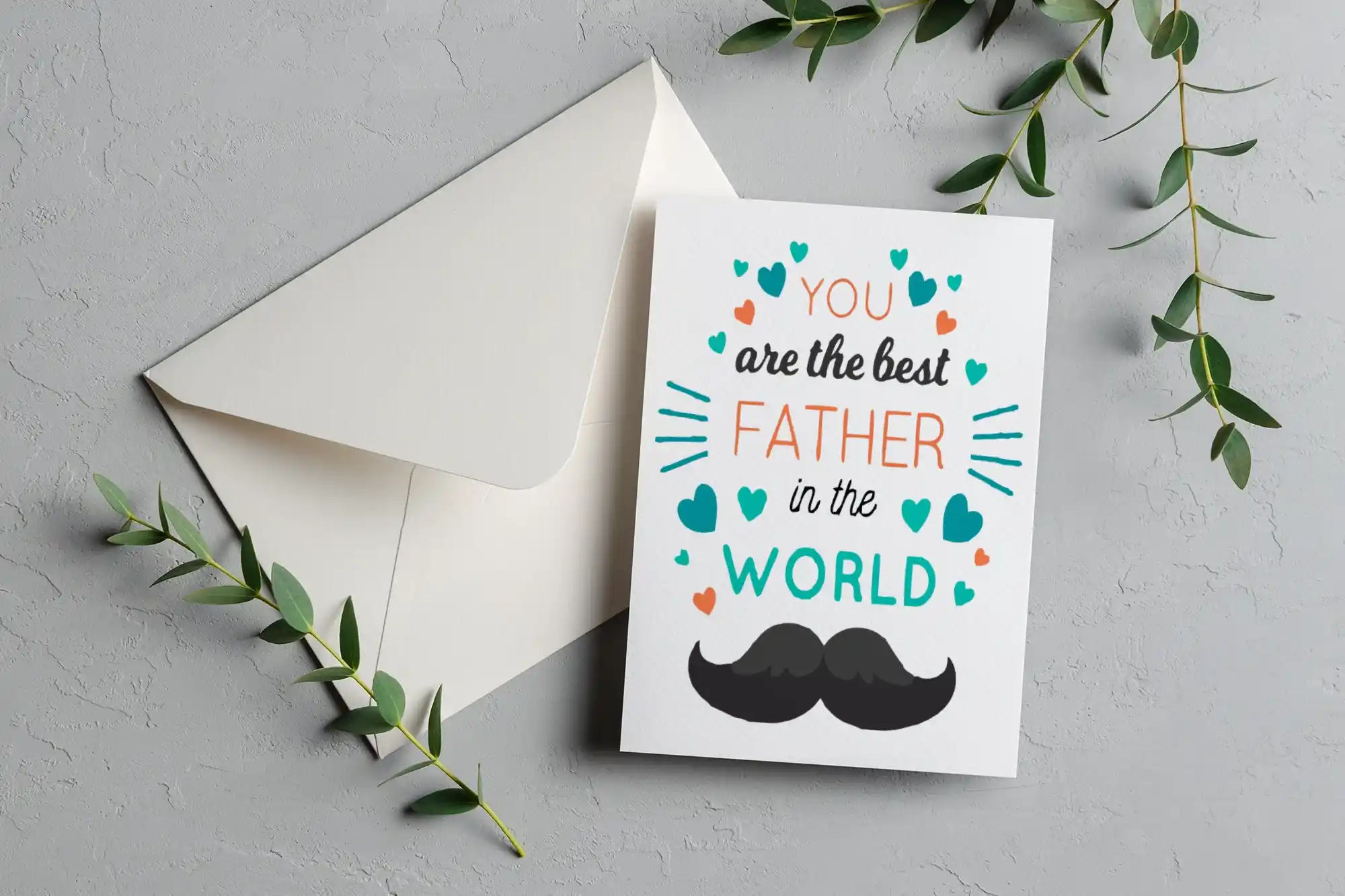 You Are The Best Father Greeting Card