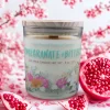 8oz ScentedFlora Candle Pomegranate + Bitters