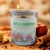 8oz ScentedFlora Candle  Apple + Cinnamon