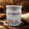 8oz ScentedFlora Candle Oud + Sandalwood