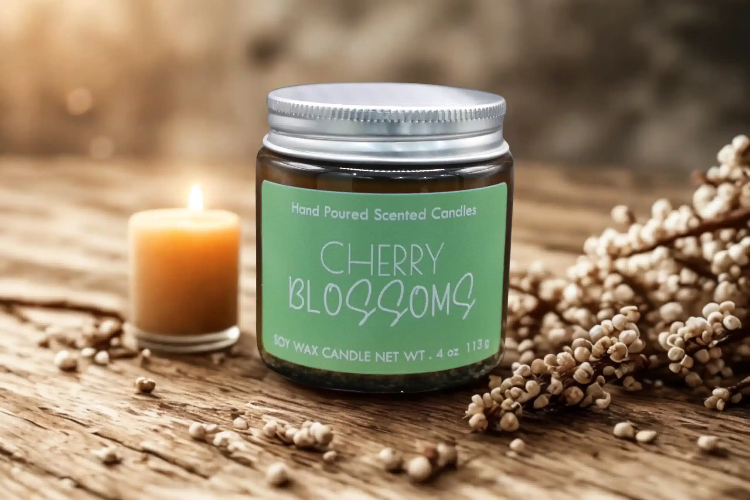 4oz Candle Cherry Blossoms