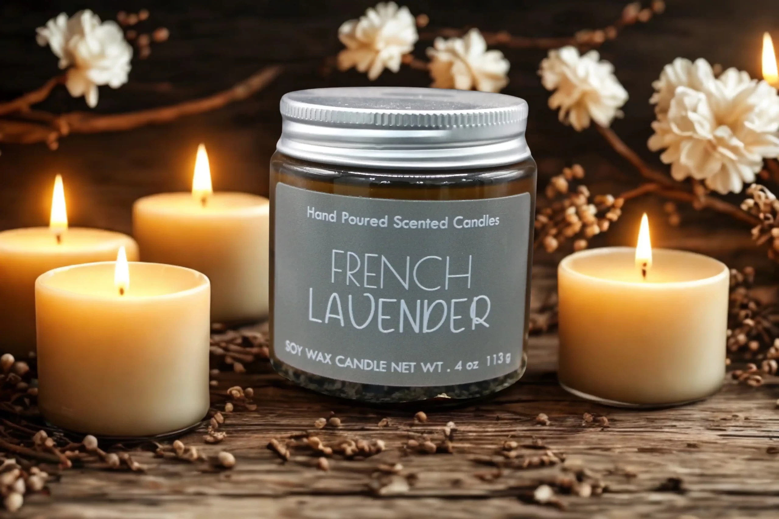 4oz Candle French Lavender