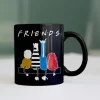 Friends Black Mug