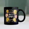Happy Birthday Black Mug