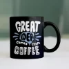 Great Idea Black Mug