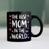 Best Mom Black Mug